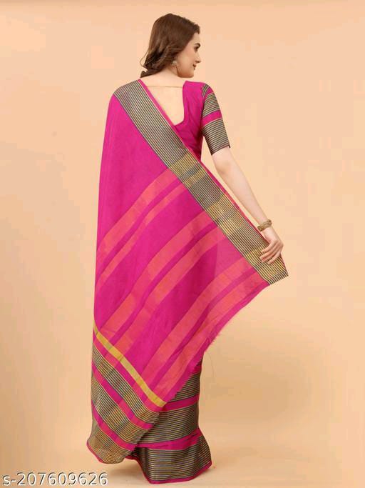 Ritika Lining Cotton Silk Daily Wear Sarees Catalog